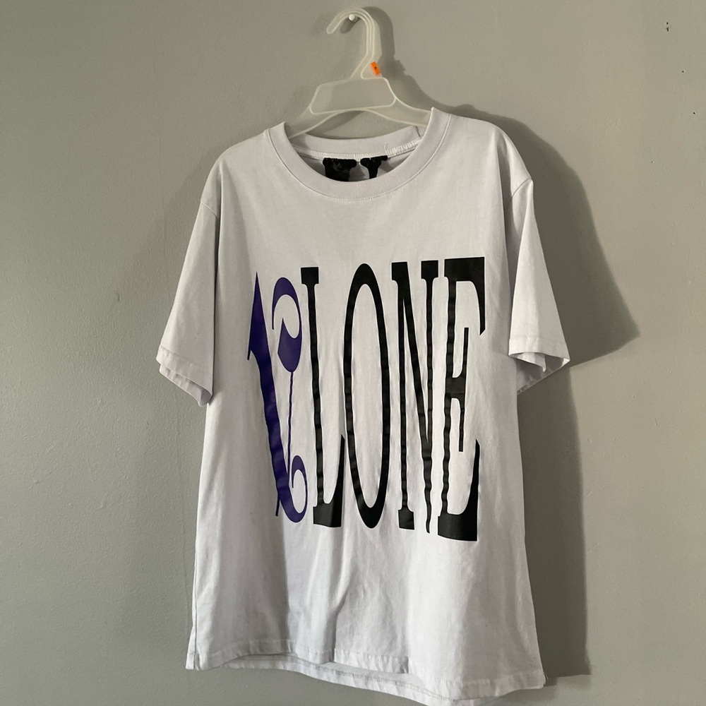 Vlone X Palm Angels Tee White/Purple